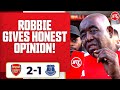 Robbie Gives His Honest Opinion On The Season! | Arsenal 2-1 Everton