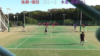 '19 関東学生ソフトテニス秋季リーグ戦 男子1部 第3対戦 2-1