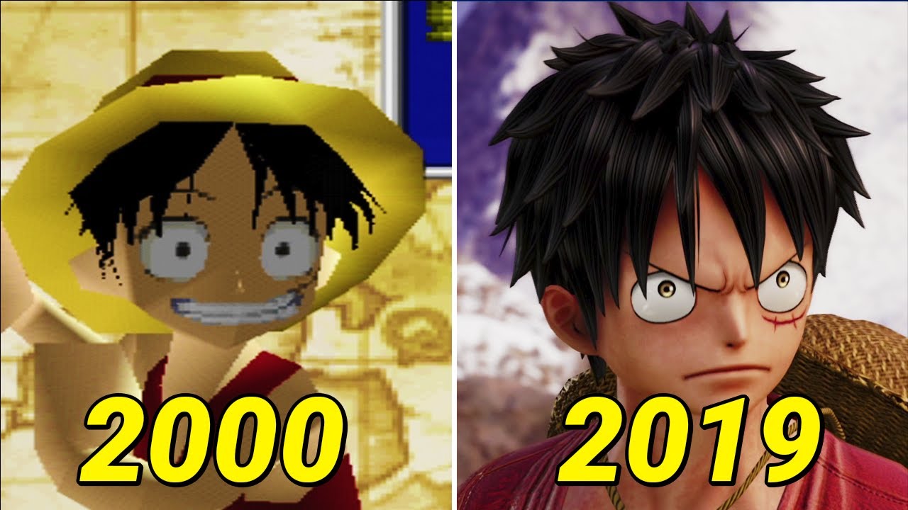 Evolution of One Piece Games (1999-2021) 