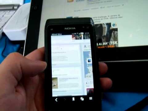 Facebook y chat PC - para NOKIA N8 - YouTube