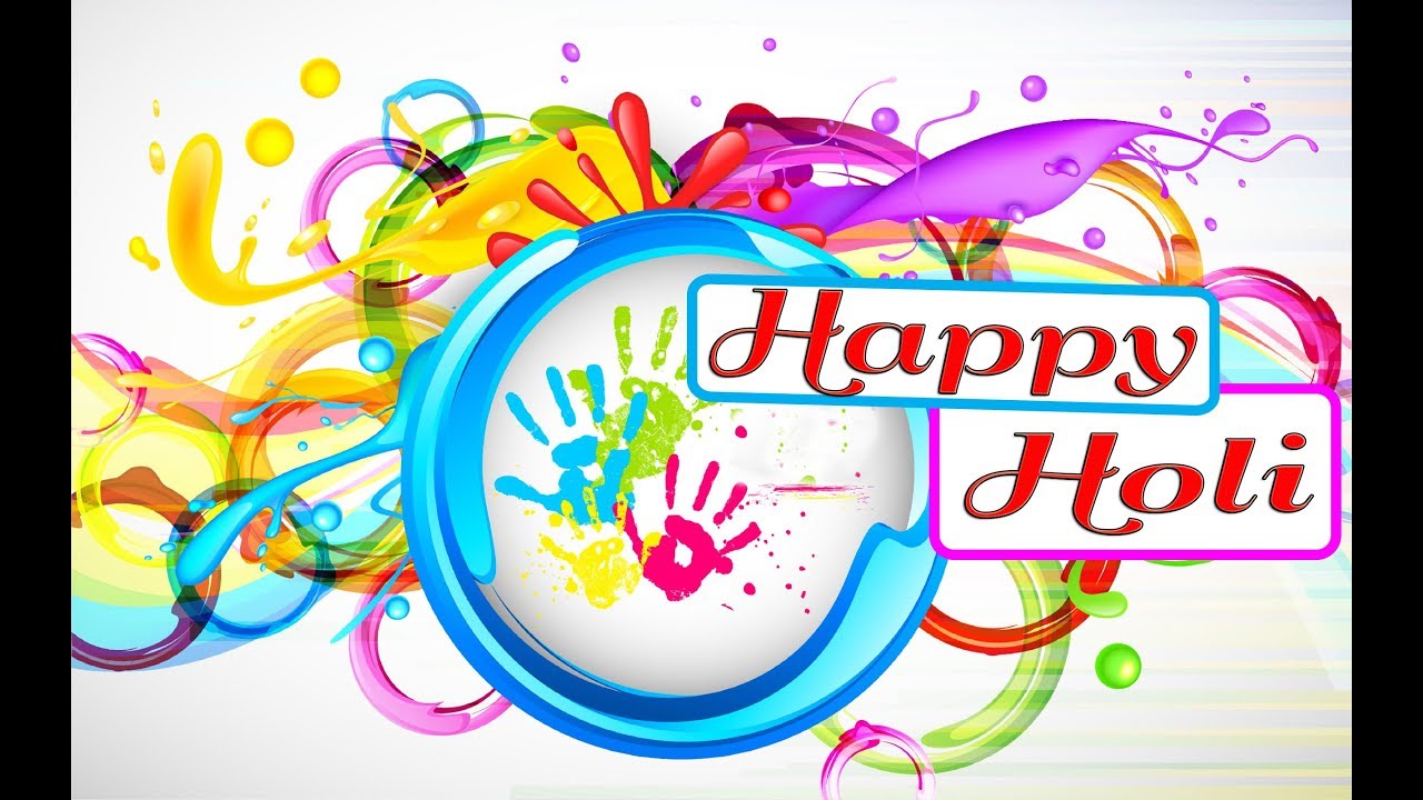 Happy Holi Wishes Video 2018,Festival Greetings,Quotes,Messages,Holi Animation