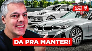 10 CARROS DE LUXO BARATOS E FÁCEIS DE MANTER