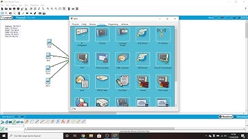 Servidores de Packet Tracer(DHCP, DNS, Web y Correo)