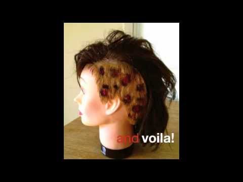 How to do leopard print hair