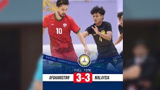 Highlights: Malaysia 3-3 Afghanistan | NSDF Futsal Championship 2024