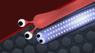 NEW SLUG SKIN - Slither.io Skins Update! Awesome New Immortal Slug! - Sither.io Hack / Mods Gameplay screenshot 2