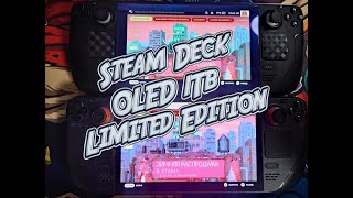 Steam Deck OLED 1tb Limited Edition  Распаковка.