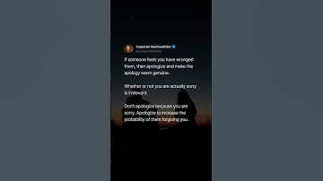 Thumbnail of The Benefits of Apologizing: More Than Just Saying Sorry