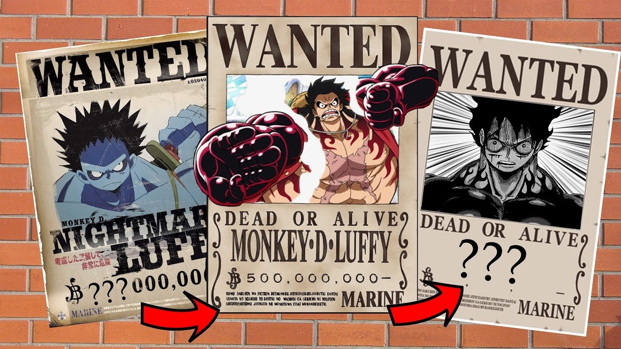 Font Wanted Poster One Piece