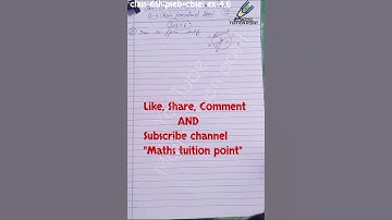 #mathstuitionpoint #icse #cbse #pseb #math #education #number #class6 #geometry #algebra #virlvideo