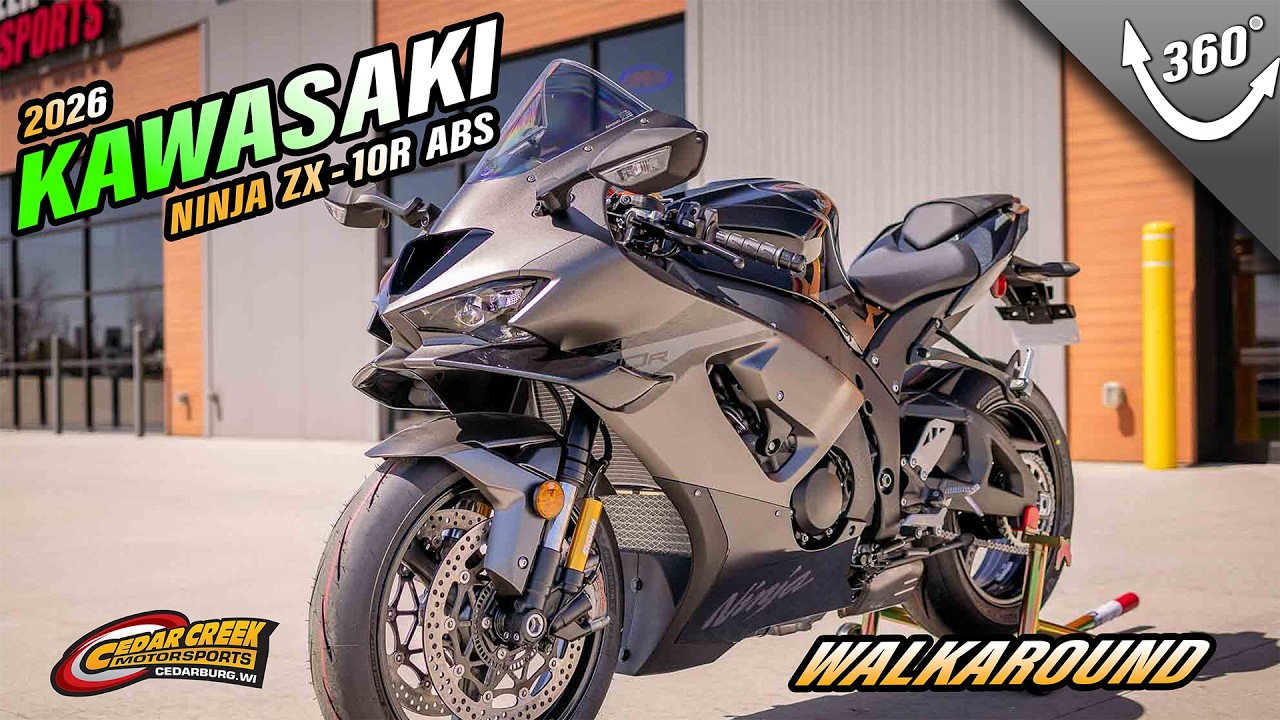 Walkaround | 2026 Kawasaki NINJA® ZX™-10R ABS - YouTube