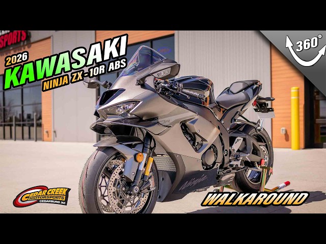 Walkaround | 2026 Kawasaki NINJA® ZX™-10R ABS - YouTube