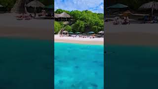 Tropical Paradise, Palm Beaches #ocean #palms #beach #relaxation