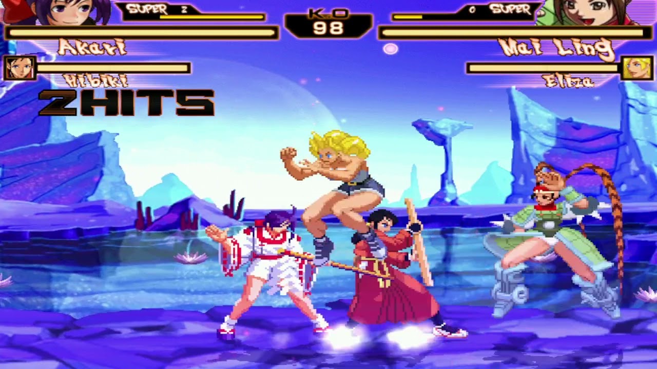 CAPCOM VS. SNK: TAG TEAM 3.0- AKARI & HIBIKI VS. TAO MAI LING & ELIZA  1-5-22