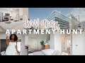 DMV LUXURY APARTMENT HUNTING | tours, rent prices & apartment hunting tips | Adriana DosSantos