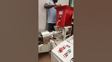 African Clients feedback video of the fish feed extruder #fishfarming #fishfeedpelletingmachine