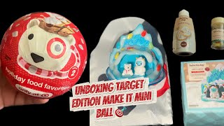 Unboxing target edition make it mini ball 🎯 