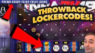 Nba 2K19 My Team Free Throwback Pack Lockercodes Easy & Free Mt