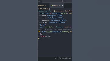 How to use Sequelize Associations #nodejs #sequelize #mysql #relationaldatabase