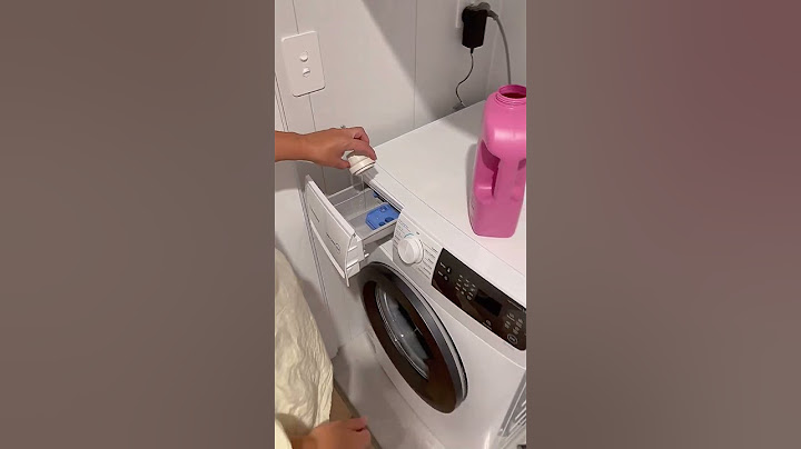 Instructions on how to operate the Washing Machine