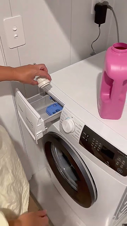 Instructions on how to operate the Washing Machine