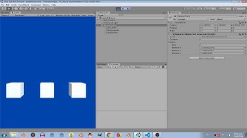 UNITY "lógica de videojuego" disparar por separado presionando click "ARRAYS"