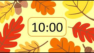 Fall Leaves Timer - 10 Minutes