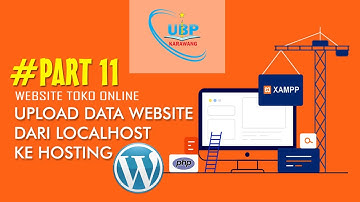 TUTORIAL UPLOAD DATA/FILE WEBSITE DARI LOCALHOST KE HOSTING