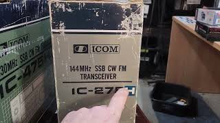 Icom IC275 IC475 IC1275 combo sold as is, no warranty,  as demonstrated $1250 plus post.