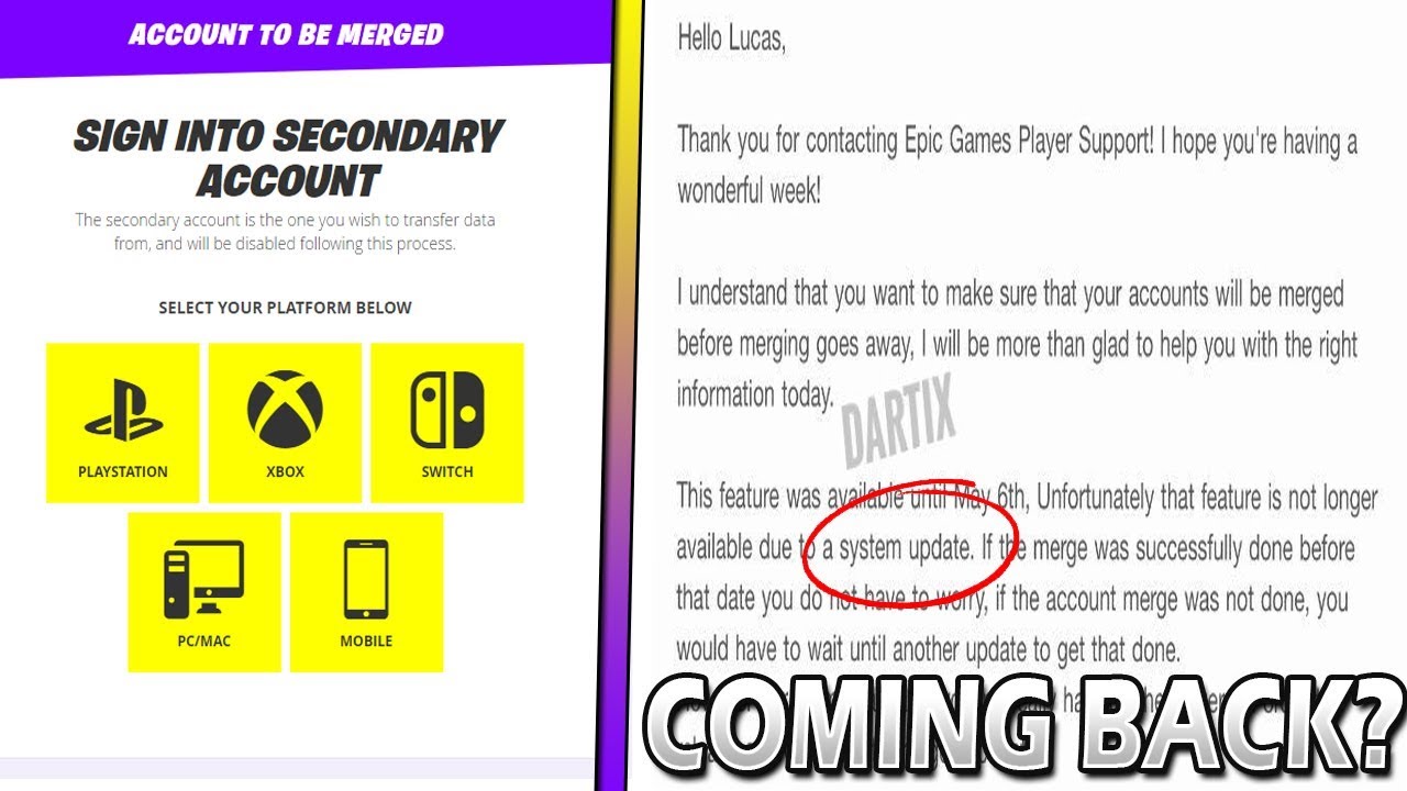Here S Why Account Merging Was Removed And May Come Back Youtube