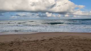 Beach Walk 👣 around Platja 🏖️🌊 Tavernes de la Valldigna | Valencia Spain 🇪🇸 Sept 2024