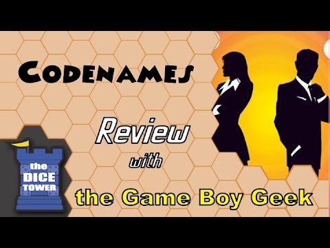 Codenames Review - with the Game Boy Geek