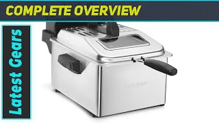 Cuisinart 4-Quart Deep Fryer: The Best for Fast and Efficient Frying