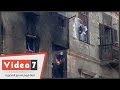 بالفيديو .. الإيجابية لها ناسها ، مواطن يساعد فى إطفاء حريق الرويعى بجردل و كوز