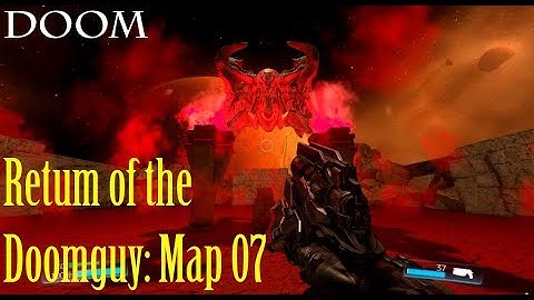 Doom SnapMap - Retum of the Doomguy: Map 07