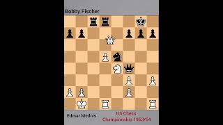 Fischer just collects Fishes in the US Chess Championship 1963/64