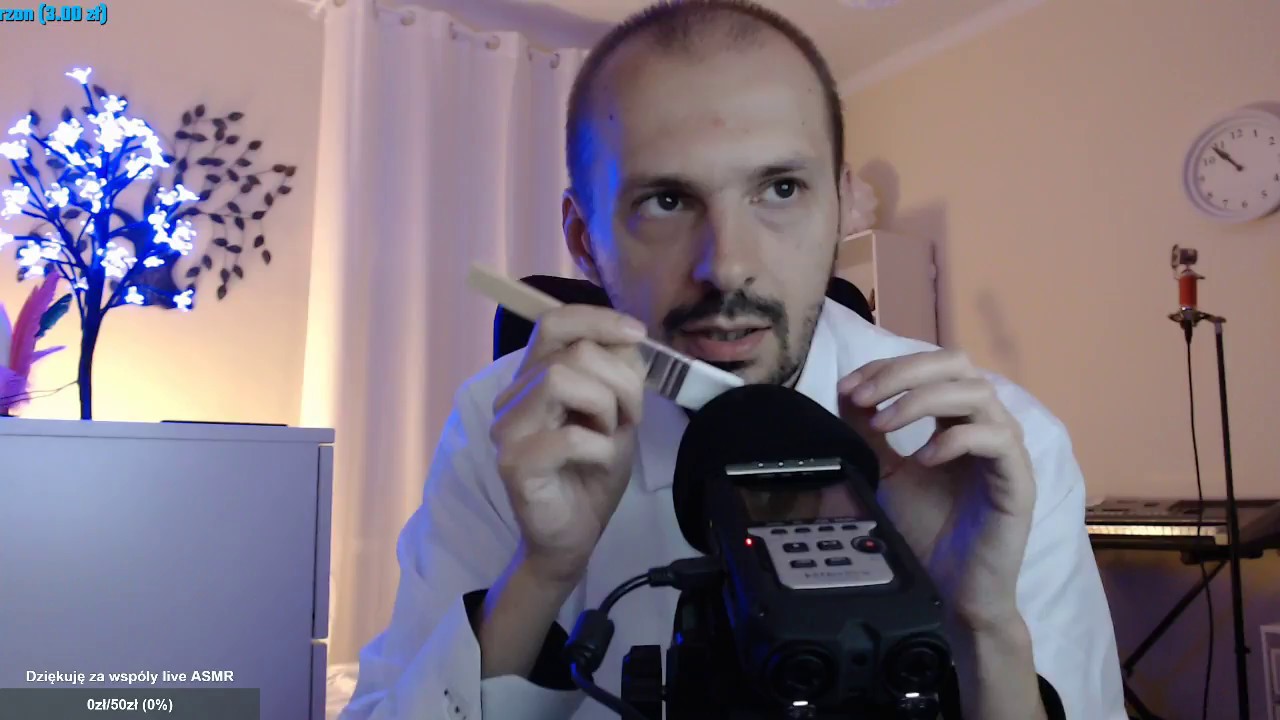 Dźwiękoterapia na SEN (Live ASMR) - YouTube