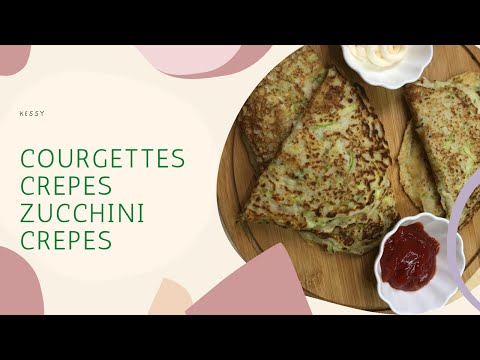 Video: Hvordan Man Laver Crepes Med Fløde Og Courgette