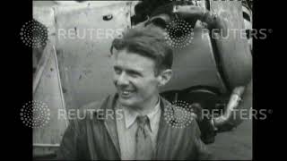 1938 TRANSPORT: Aviation: Air hero by accident