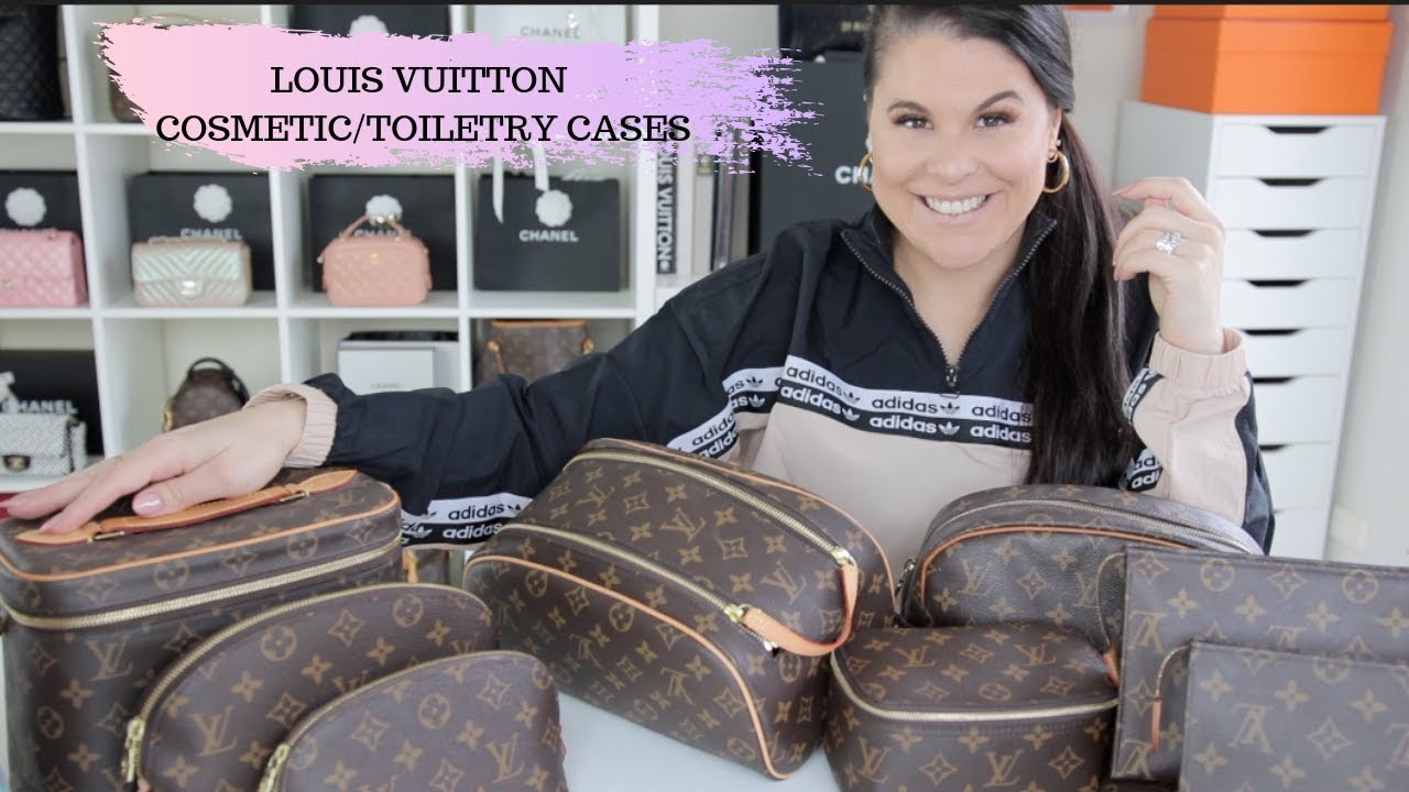 VUITTON COSMETIC/TOILETRY CASES | Jerusha Couture - YouTube