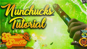 SHAOLIN SHUFFLE NUNCHUCKS EASTER EGG TUTORIAL! - DOUBLE PACK-A-PUNCHED EASTER EGG WALKTHROUGH