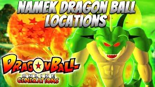 Namek Dragon Ball Locations With Anera Dragon Ball Online Generations