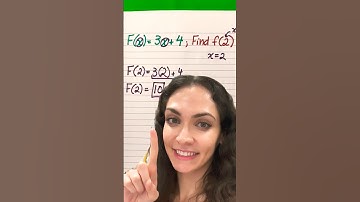 🤠 Evaluating Functions ➡️ f(x)=3x+4 ✅ ; Find f(2) #functions #maths #mathhelp #algebra
