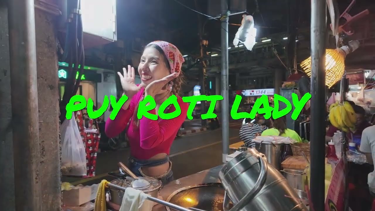 🔥 🇹🇭BANGKOK'S $1 ROTI LEGEND | Puy's Iconic Pancakes at Sala Daeng BTS!