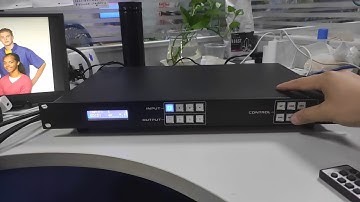 EDID settting from the push buttons