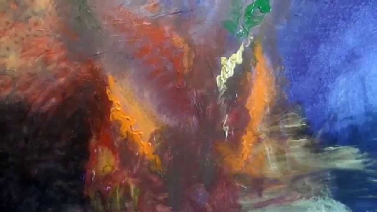 Quadros com pinturas abstratas Quadros com pinturas abstratas