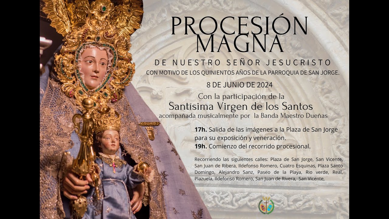 SALIDA DE IGLESIA SAN JORGE DE PASOS MAGNA ALCALÁ GAZULES 8 VI 24