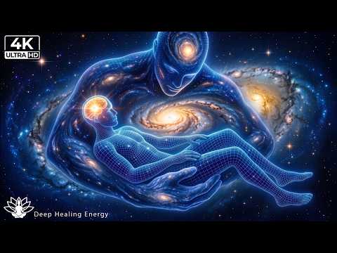 Fall Into Deep Healing Sleep with 432Hz + 963Hz | Brain Regeneration, Positive Energy & Inner Peace