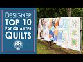 Fat quarter quilts i love  my top 10 fat quarter quilt patterns  fat quarter shop